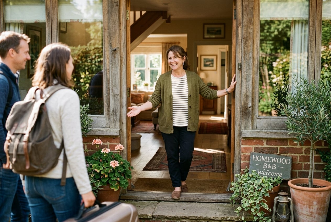 B&B, gastenkamers en appartementen
